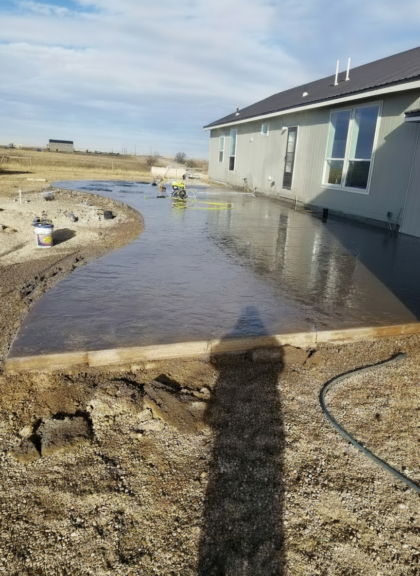 Concrete Patios & Decks project 3